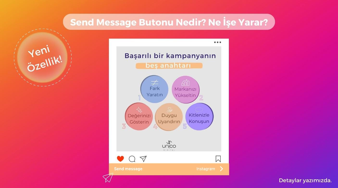 instagram sen message butonu nasıl eklenir