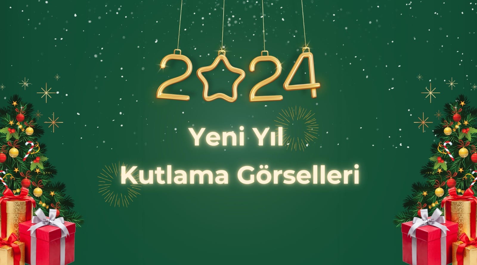 yeni yıl kutlama görselleri 2024