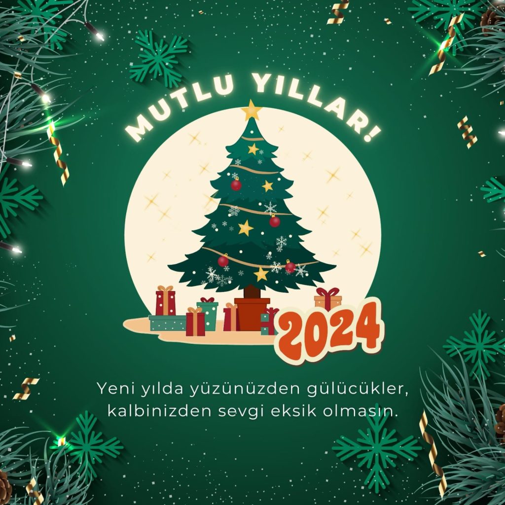 yeni yıl kutlama görseli 2024
